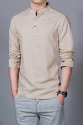 Marco - Camiseta casual manga larga