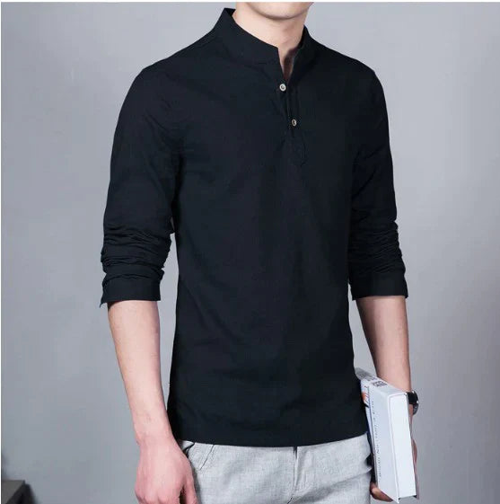 Marco - Camiseta casual manga larga