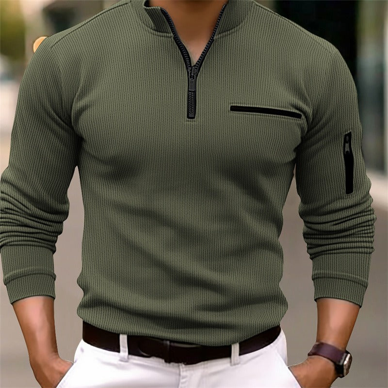Irvin - Camisa con cremallera