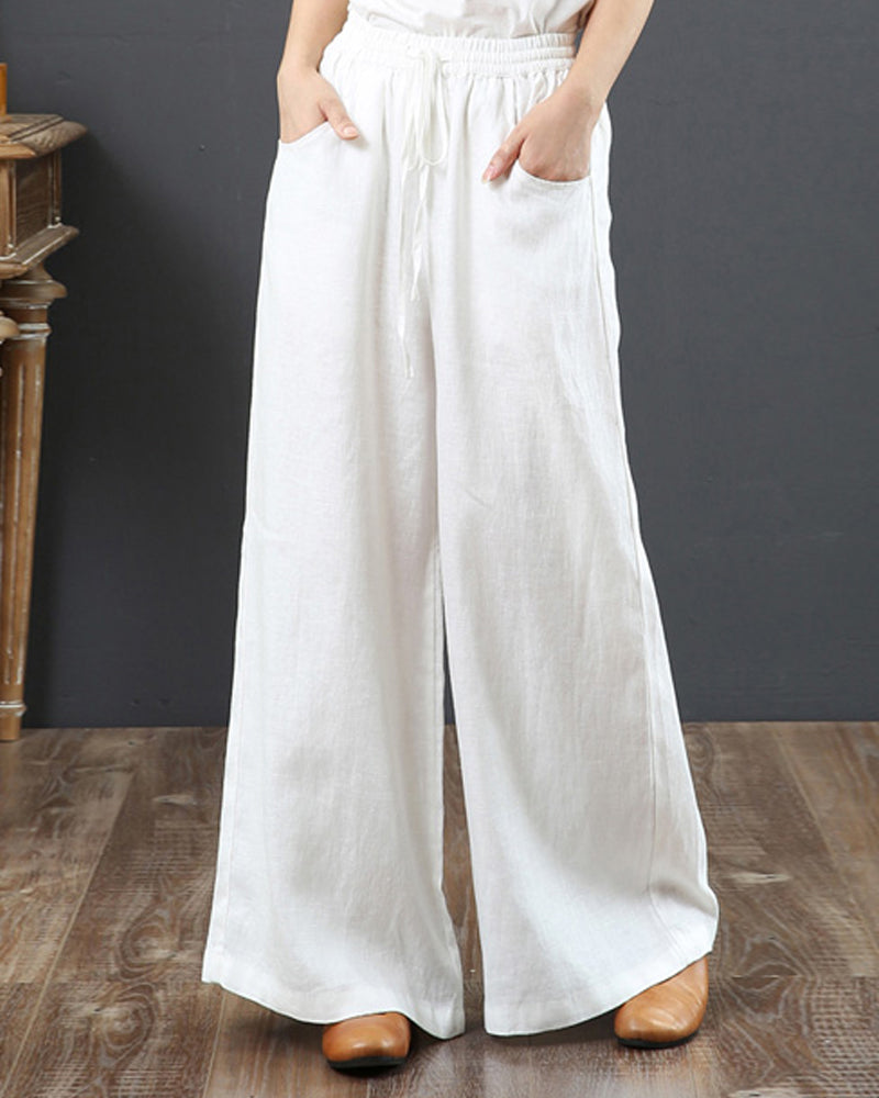 Sunhe - Pantalones holgados