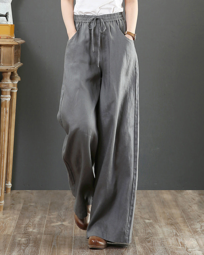 Sunhe - Pantalones holgados