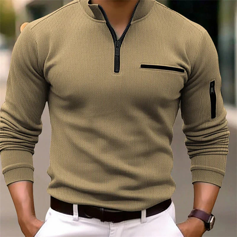 Irvin - Camisa con cremallera