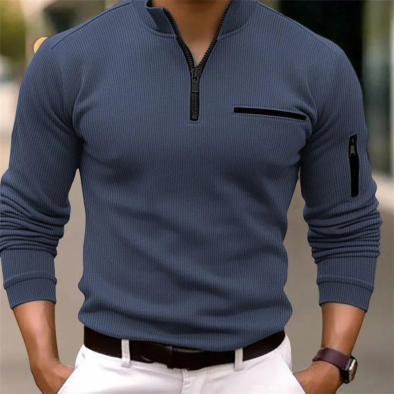 Irvin - Camisa con cremallera