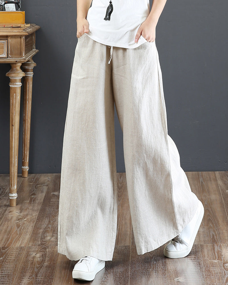 Sunhe - Pantalones holgados