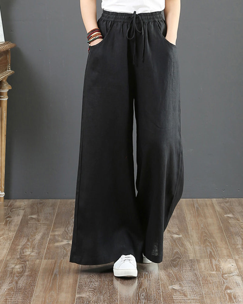 Sunhe - Pantalones holgados